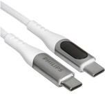 Кабель PHILIPS USB Type-C - USB Type-C белый