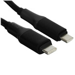 Кабель KEYRON USB Type-C - USB Type-C серый