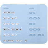 Коврик DEXP DXSHS004 (S) голубой