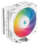 CPU cooler DEEPCOOL AG400 WH ARGB [R-AG400-BKANMC-G-2] white