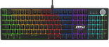 Клавиатура  проводная MSI FORGE GK320 цвет черный