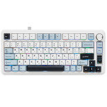 Клавиатура  проводная + беспроводная AULA S75 PRO цвет голубой