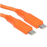 Кабель KEYRON USB Type-C - USB Type-C оранжевый