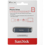 Память OTG USB Flash 64 ГБ Sandisk Phone Drive [SDIXD0N-064G-GN6NN]