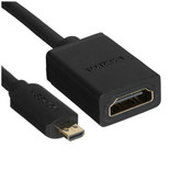 Переходник однонаправленный Ugreen HDMI - micro HDMI, 0.22 м