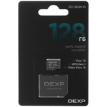 Карта памяти DEXP microSDXC 128 ГБ