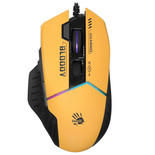 Мышь проводная A4Tech Bloody W95 Max Sports  желтый