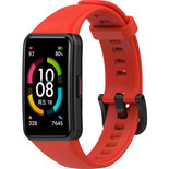 Ремешок Bingo для HONOR Band 6/ 6 Pro/ HUAWEI Band 6 красный