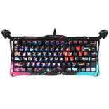 Клавиатура  проводная GravaStar Mercury V75 Pro Neon Graffiti цвет черный