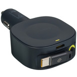 Автомобильное ЗУ Baseus PrimeTrip VR2 Car Charger черный