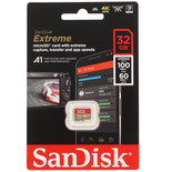 Карта памяти SanDisk Extreme microSDHC 32 ГБ [SDSQXAF-032G-GN6MN]