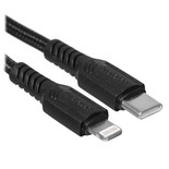 Кабель Borofone Lightning 8-pin - USB Type-C черный