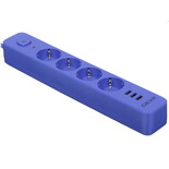 Сетевой фильтр DEXP Intensity 418WU Blue синий