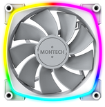 Реверсный вентилятор Montech RX 120 PWM  белый