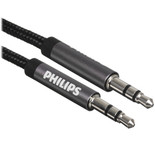 Кабель   Philips jack 3.5 мм - jack 3.5 мм серый