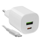 Сетевое зарядное устройство Borofone BA104A белый