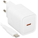 Сетевое зарядное устройство KEYRON K30CPDGaNWCC белый