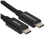 Кабель KEYRON USB Type-C - USB Type-C черный 1 м