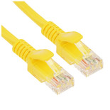 Патч-корд ExeGate UTP-RJ45-RJ45-5e-0.3M-YL