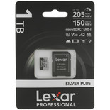 Карта памяти Lexar Professional Silver Plus microSDXC 1000 ГБ [LMSSIPL001T-BNANG]