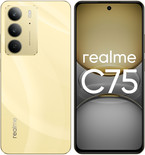 6.72" Смартфон realme C75 256 ГБ золотистый