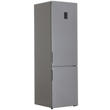 Холодильник с морозильником   Samsung RB37A5200SA/WT серебристый