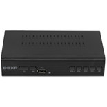 Set-top box for digital TV DEXP DT-03JT black