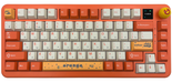 Клавиатура  проводная + беспроводная AJAZZ AK820 MAX цвет оранжевый