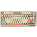 Клавиатура  проводная + беспроводная AJAZZ AK820 MAX цвет бежевый