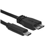 Кабель DEXP micro USB-B - USB Type-C черный 0.5 м