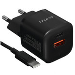 Сетевое зарядное устройство QUMO Energy PD 20W черный