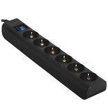 Сетевой фильтр FinePower Aurora 650B черный