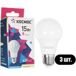 Комплект светодиодных ламп Космос Lksm_LED15wA60E2730