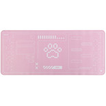 Коврик DEXP Print Stream (XL) розовый