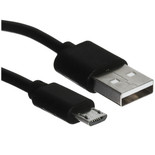 Кабель Aceline micro USB-B - USB Type-A черный