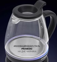 Электрочайник Polaris PWK 1077CGL черный
