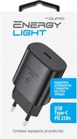 Сетевое зарядное устройство QUMO Energy Light 0102 черный