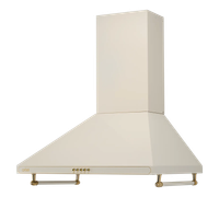 Exhaust hood fireplace Artel Art-0760 Retro beige/golden