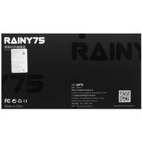 Клавиатура  проводная + беспроводная WOBKEY Rainy75 Pro цвет белый