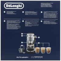 Кофеварка рожковая DeLonghi Dedica Maestro Plus EC950.M серебристый