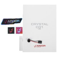 Корпус ARDOR GAMING Crystal CG1  белый
