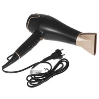 Фен Rowenta Motion Dry CV5707F0 черный/золотистый