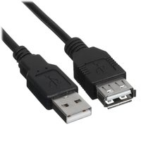 Kabel DEXP USB Type-A - USB Type-A qora