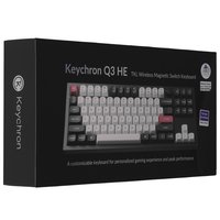 Клавиатура  проводная + беспроводная Keychron Q3 HE цвет черный