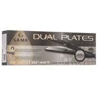 Выпрямитель для волос GA.MA X - WIDE DIGITAL PTC 4D DUAL PLATES зеленый