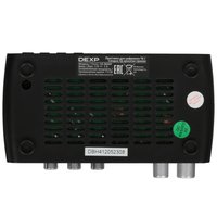 Приставка для цифрового ТВ DEXP HD 8000P черный