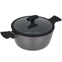 Кастрюля OneTwo Agate O3SC38 3.8 л 24 см серый