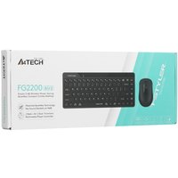 Клавиатура+мышь беспроводная   A4Tech Fstyler FG2200 Air 2 черный