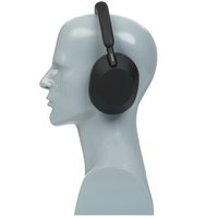 Беспроводные/проводные наушники Sony WH-1000XM5  черный 2023