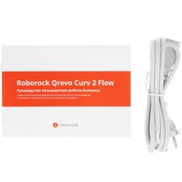 Робот-пылесос Roborock Qrevo Curv 2 Flow белый